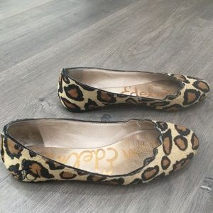 Sam Edelman Leopard Flats